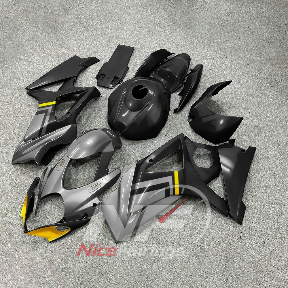 Custom-Painted ABS Plastic Fairing Kit Fits 2007-2008 Suzuki GSX-R1000 | NiceFairings - front angle image
