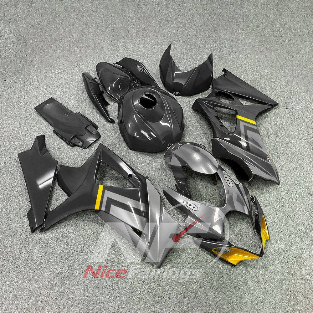Custom-Painted ABS Plastic Fairing Kit Fits 2007-2008 Suzuki GSX-R1000 | NiceFairings - side angle image