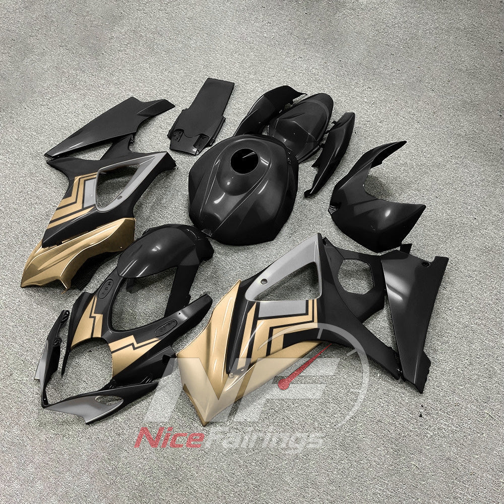 Custom-Painted Injection-Molded Bodywork Set Fits Suzuki GSX-R1000 2007-2008 | NiceFairings - front angle image