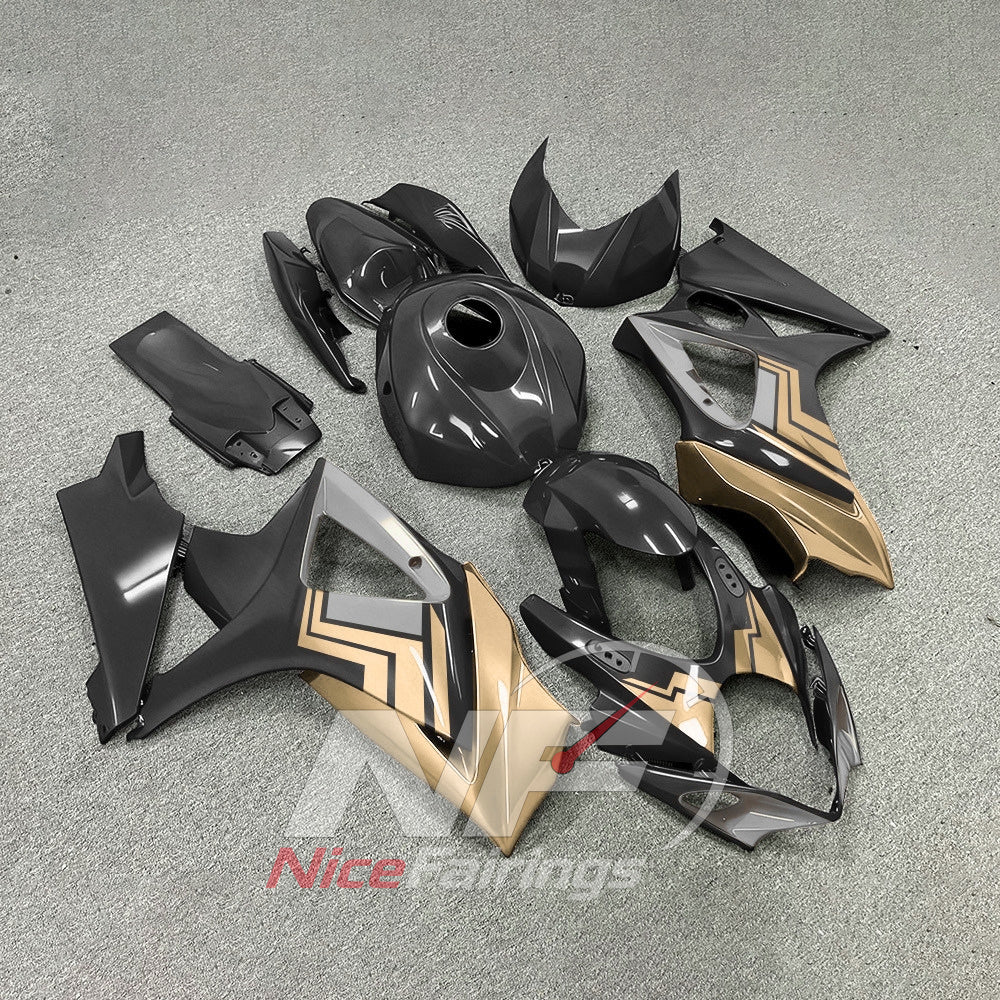 Custom-Painted Injection-Molded Bodywork Set Fits Suzuki GSX-R1000 2007-2008 | NiceFairings - side angle image