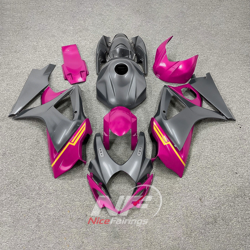 Aftermarket ABS Fairing Panel Kit Fits 2007-2008 Suzuki GSX-R1000 | NiceFairings - main product image