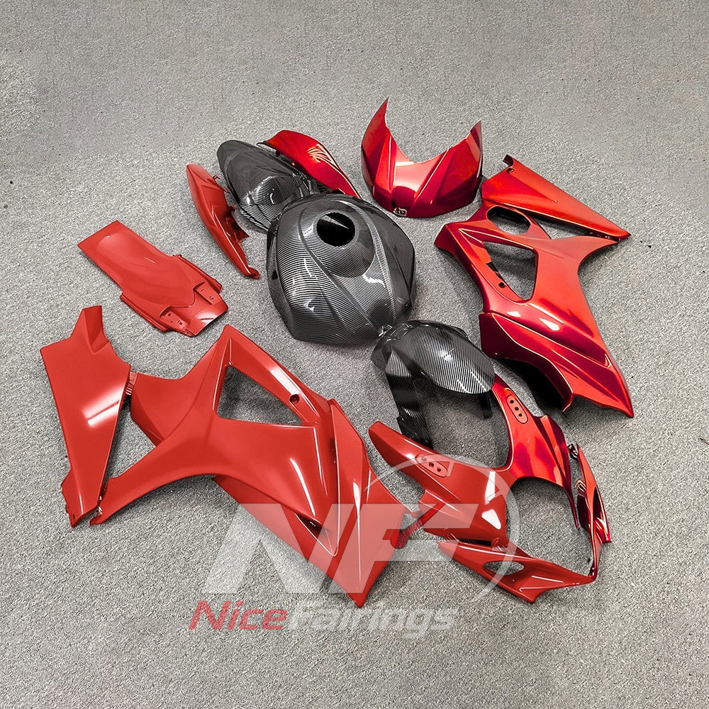 Custom-Painted Motorcycle Cowling Kit Compatible with Suzuki GSX-R1000 2007-2008 | NiceFairings - side angle image