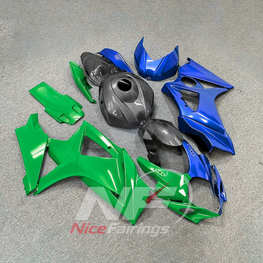 Aftermarket Sportbike Cowling Set Fits Suzuki GSX-R1000 2007-2008 | NiceFairings - side angle image