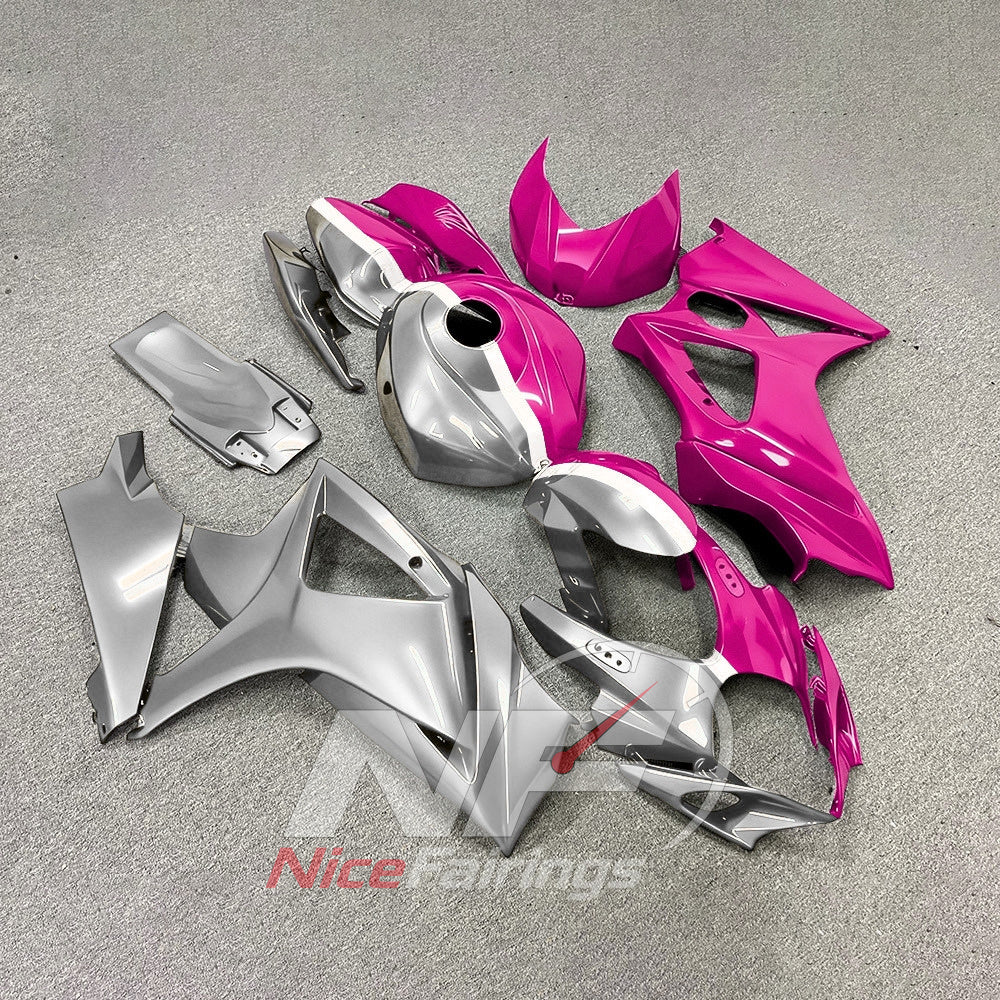Aftermarket ABS Plastic Body Panel Set Compatible with Suzuki GSX-R1000 2007-2008 | NiceFairings - side angle image