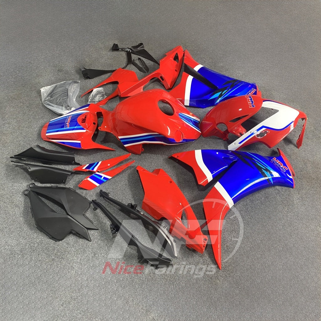 Aftermarket ABS Plastic Fairing Set Fits 2012-2016 HONDA CBR1000RR | NiceFairings - side angle image
