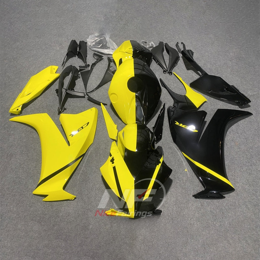 Painted Gold ABS Injection Fairing Kit Fits 2012-2016 HONDA CBR1000RR | NiceFairings - paint design NO.5 option image