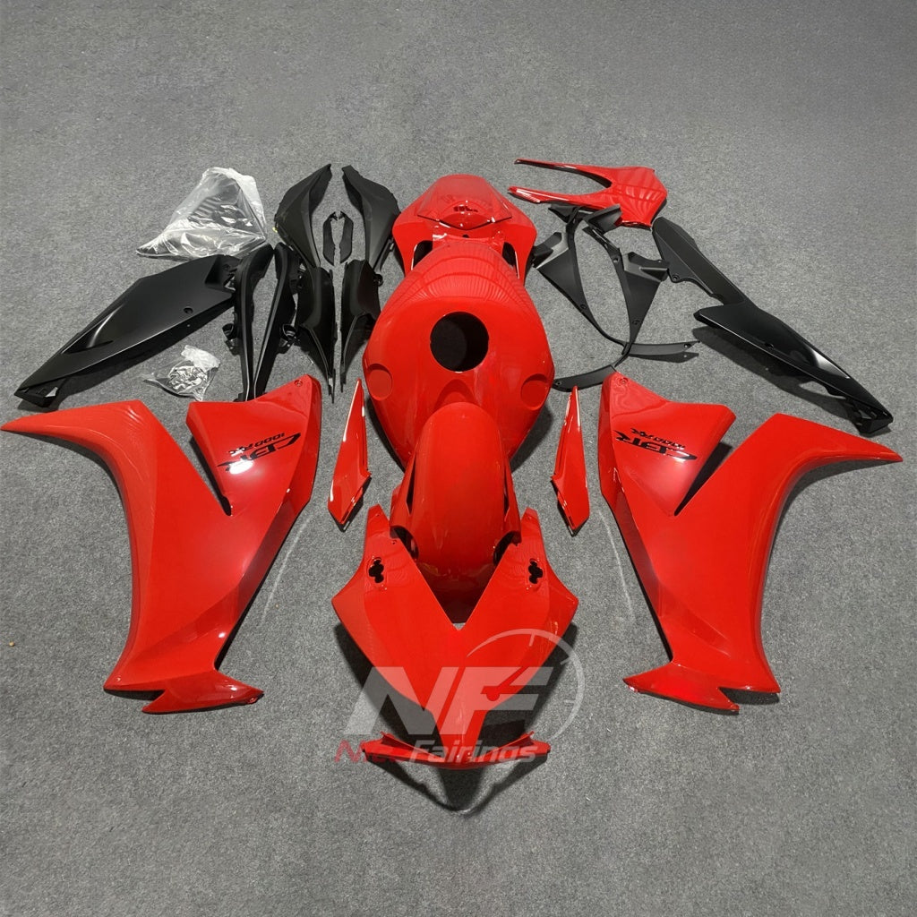 Replacement Yellow Injection-Molded Bodywork Set Fits 2012-2016 HONDA CBR1000RR | NiceFairings - paint design NO.3 option image