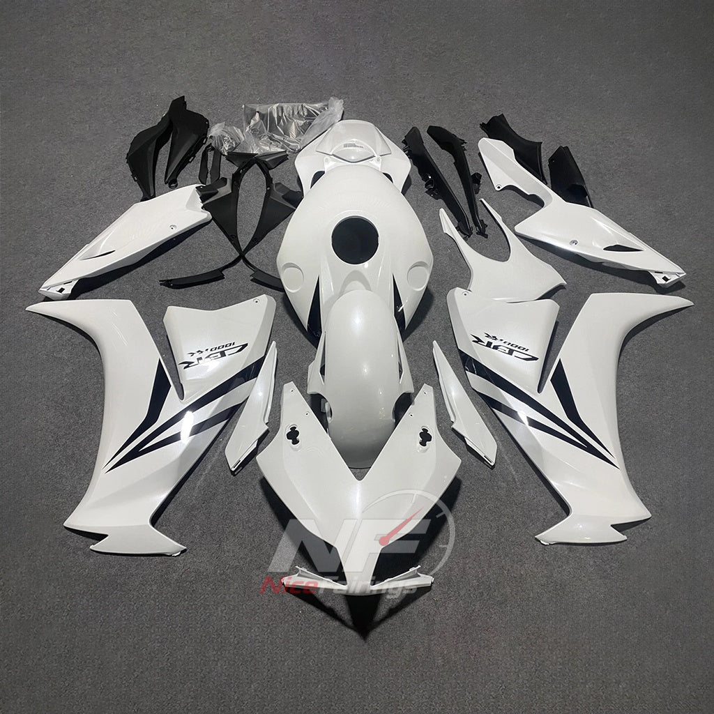 Replacement Gold Injection-Molded Fairing Set Fits HONDA CBR1000RR 2012-2016 | NiceFairings - paint design NO.4 option image