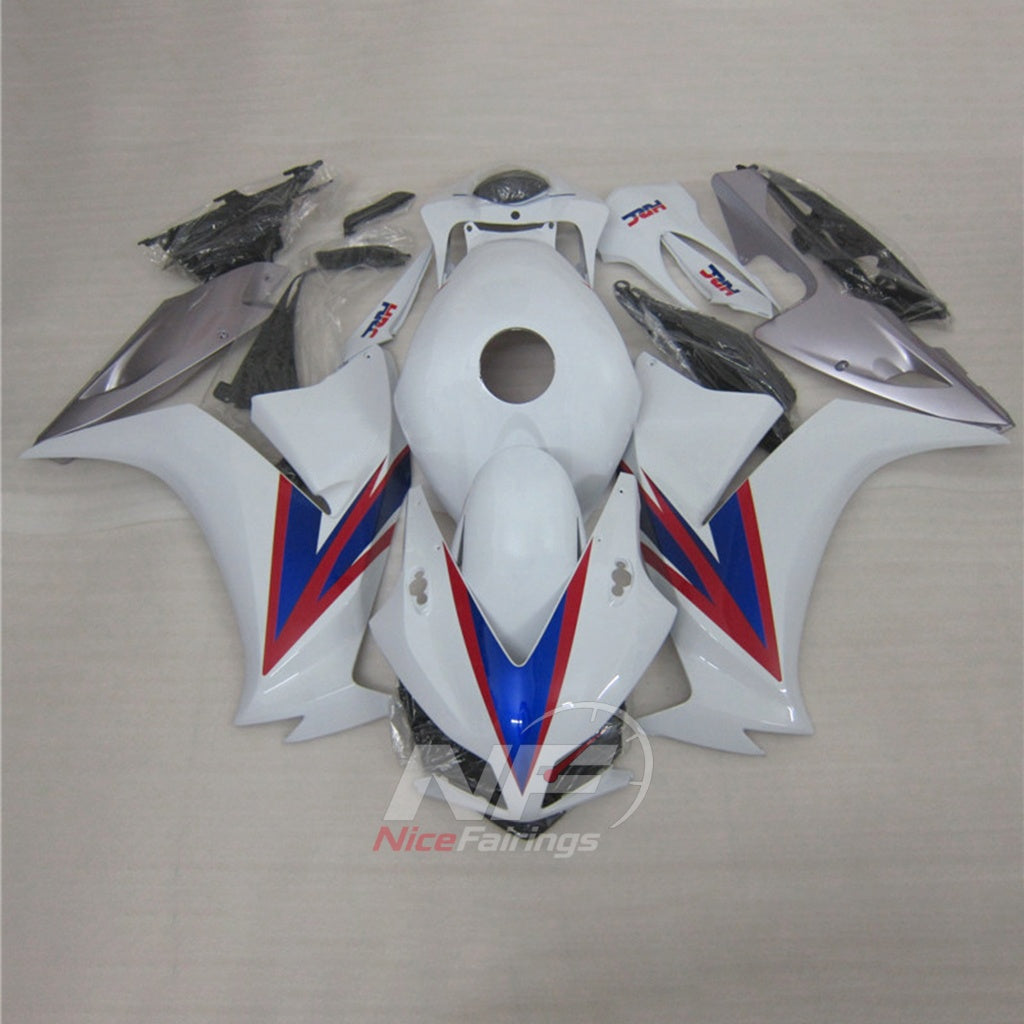 Aftermarket White ABS Injection Fairing Kit Fits 2012-2016 HONDA CBR1000RR | NiceFairings - main product image