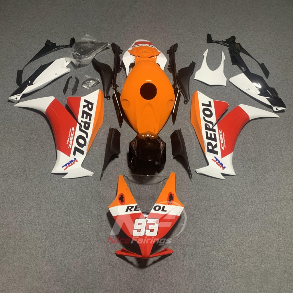 Painted Purple Injection-Molded Fairing Set Fits HONDA CBR1000RR 2012-2016 | NiceFairings - paint design NO.5 option image