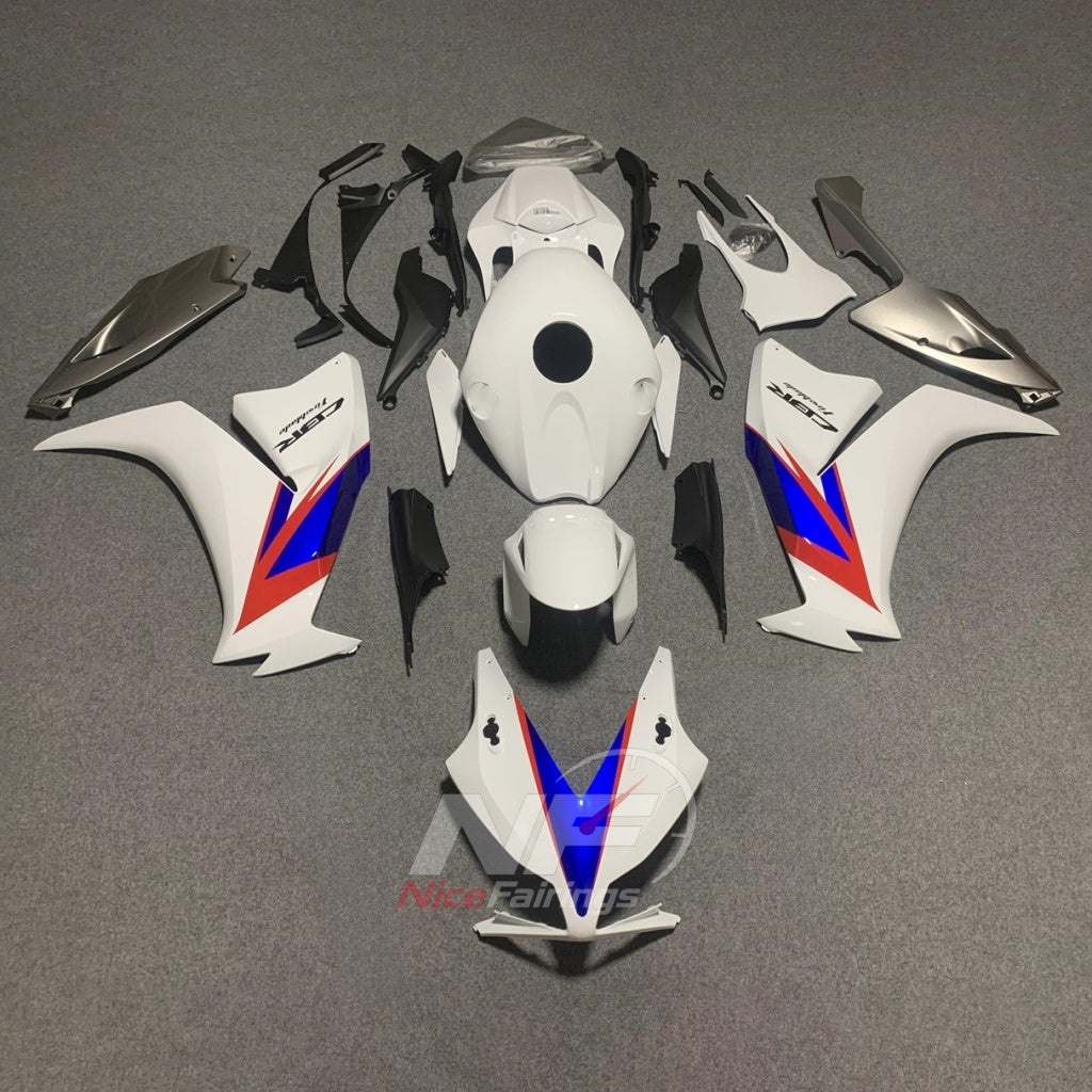 Red ABS Cowling Set Fits 2012-2016 HONDA CBR1000RR | NiceFairings - paint design NO.5 option image