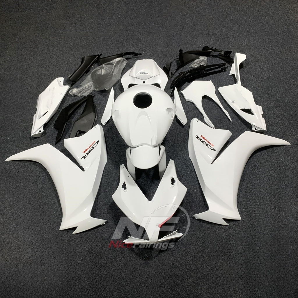 Custom-Painted White Motorcycle Bodywork Kit Fits 2012-2016 HONDA CBR1000RR | NiceFairings - main product image