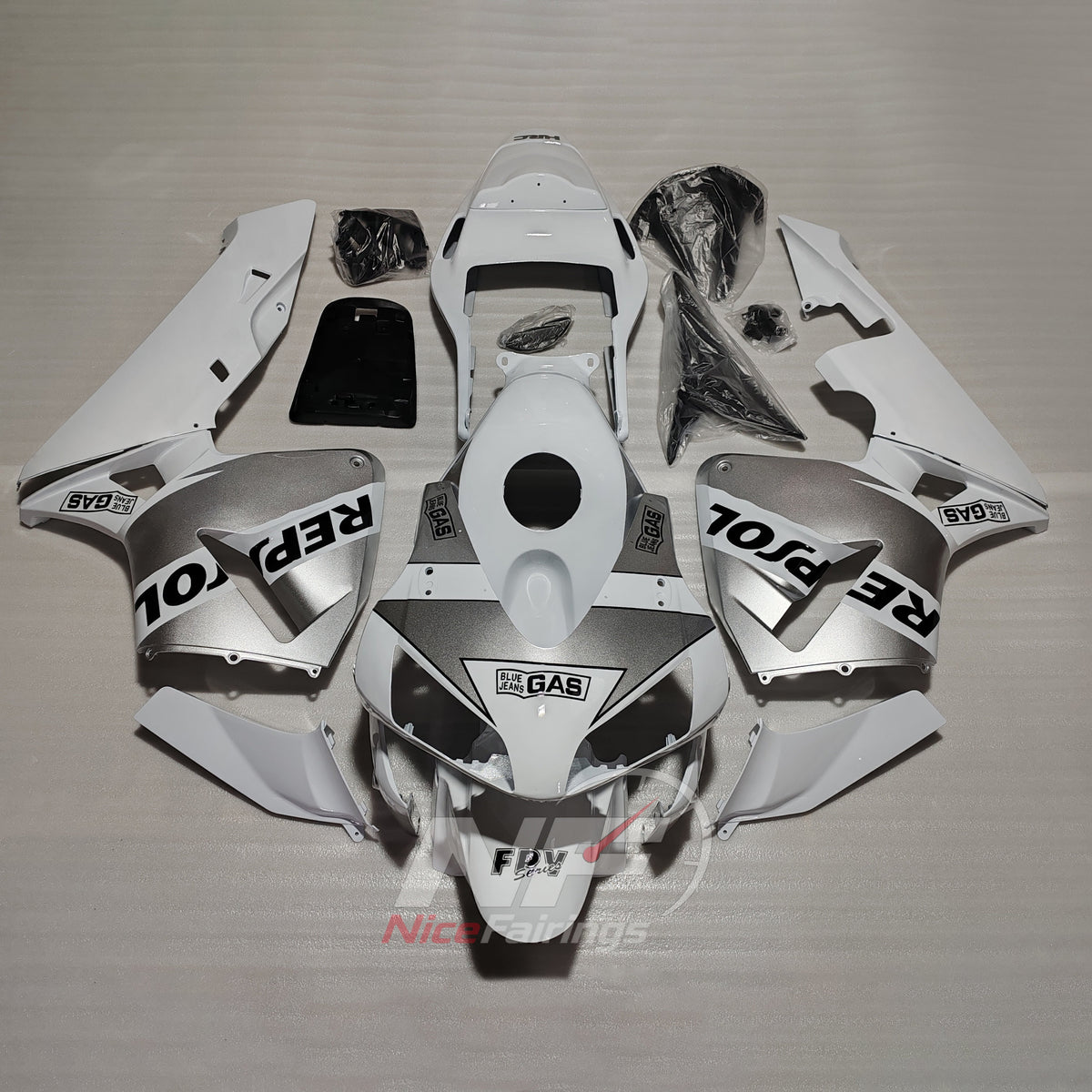 Painted Injection Fairing Panel Set Fits 2005-2006 Honda CBR600RR F5 | NiceFairings - main product image
