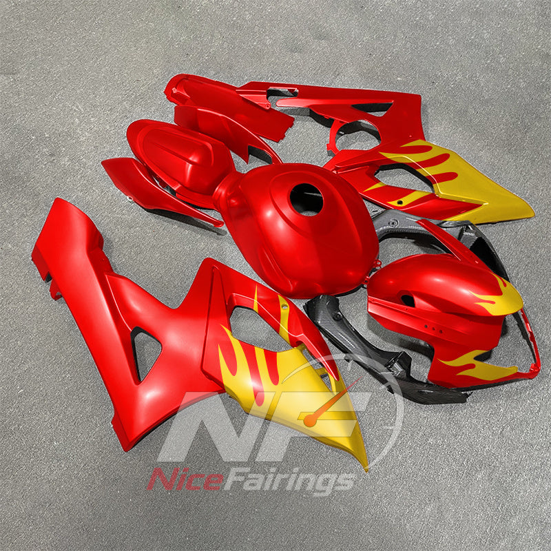 Replacement Red ABS Injection Fairing Kit Fits 2005-2006 SUZUKI GSX-R1000 K5 | NiceFairings - front angle image