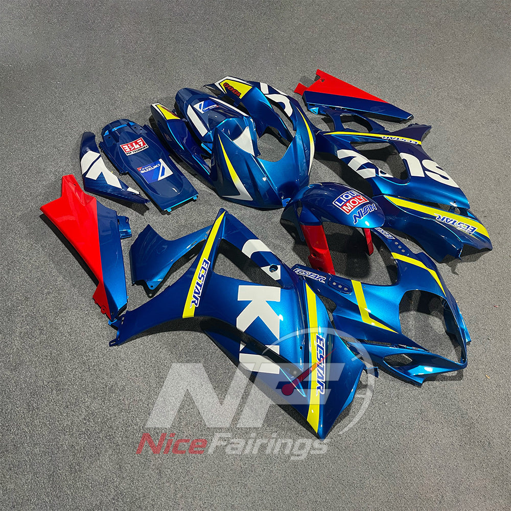 Motorcycle Fairing Panel Set Fits Suzuki GSX-R1000 2007-2008 | NiceFairings - front angle image