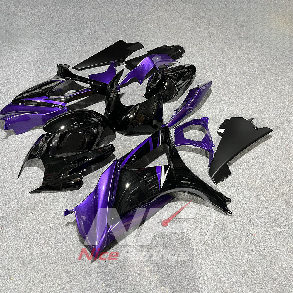 Aftermarket ABS Plastic Fairing Kit Compatible with Suzuki GSX-R1000 2007-2008 | NiceFairings - side angle image