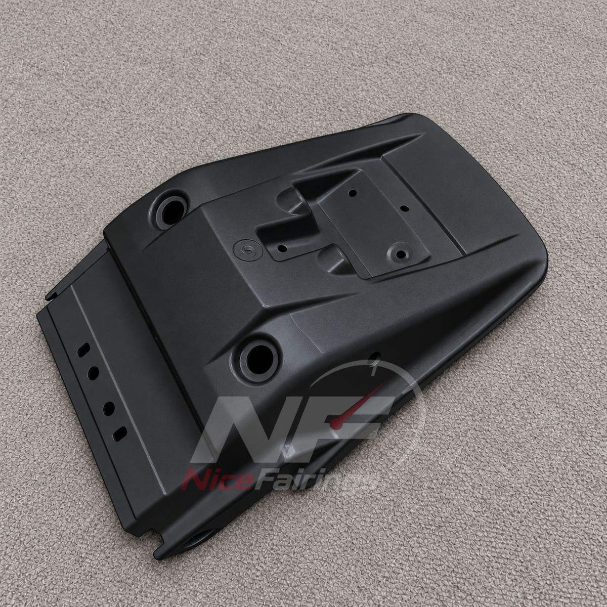 Fairing Kit Fits 1991-1994 KAWASAKI KLE500 - Injection-Molded ABS Plastic - Matte Black | NiceFairings - additional angle image