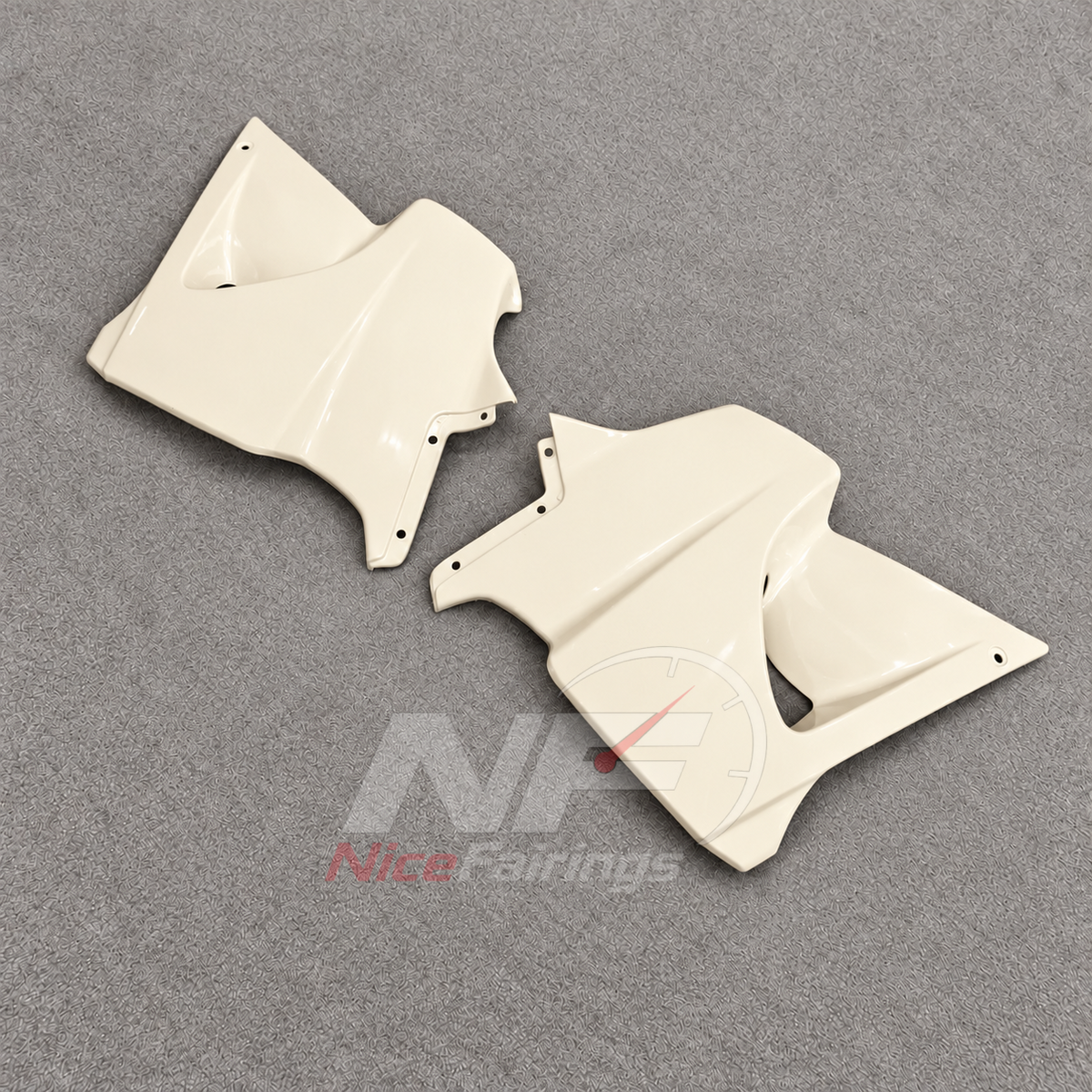 Aftermarket Fairing Kit Fits 1991-1994 KAWASAKI KLE500 - Injection-Molded ABS Plastic - Wine Red Cream | NiceFairings - side angle image