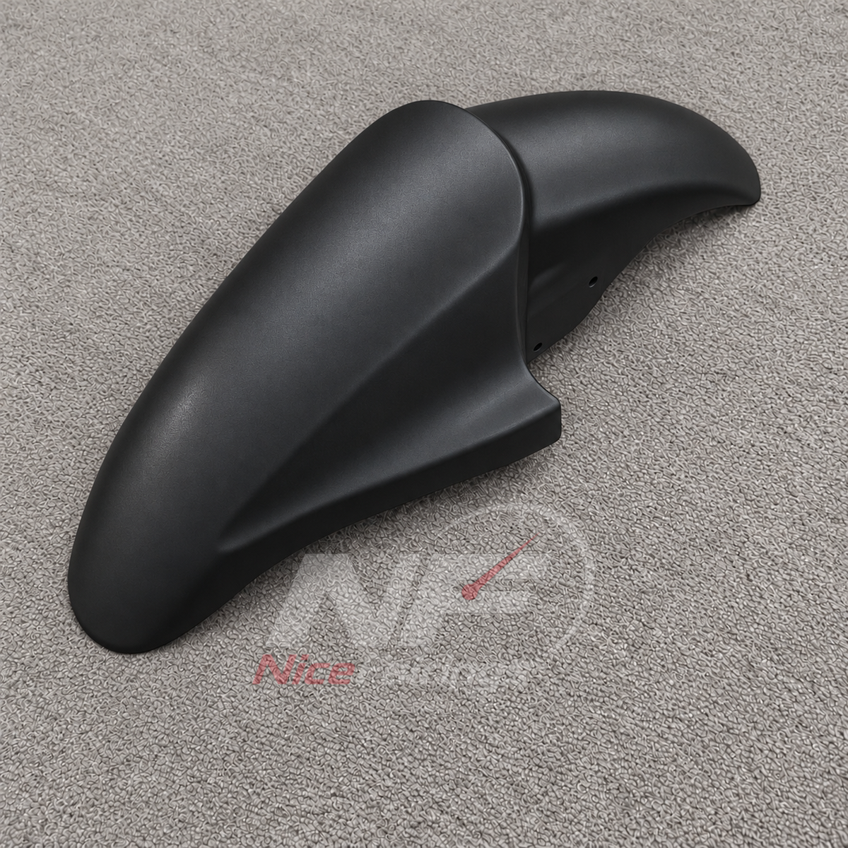 Replacement Fairings Fit 1991-1994 KAWASAKI KLE500 - Injection-Molded ABS Plastic - Black White | NiceFairings - rear angle image