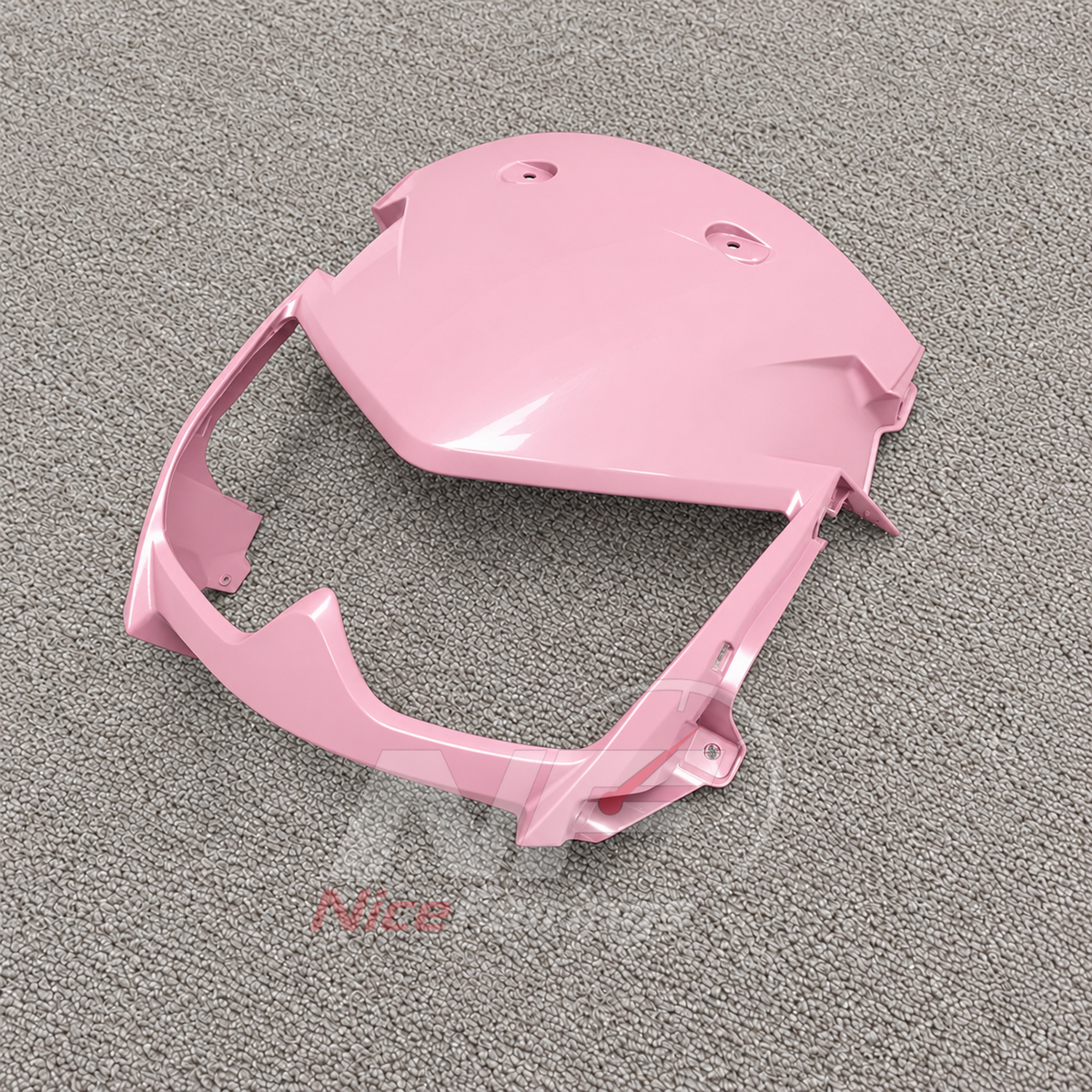 Fairing Kit Fits 2005-2008 KAWASAKI KLE500 - Injection-Molded ABS Plastic - Pink | NiceFairings - front angle image