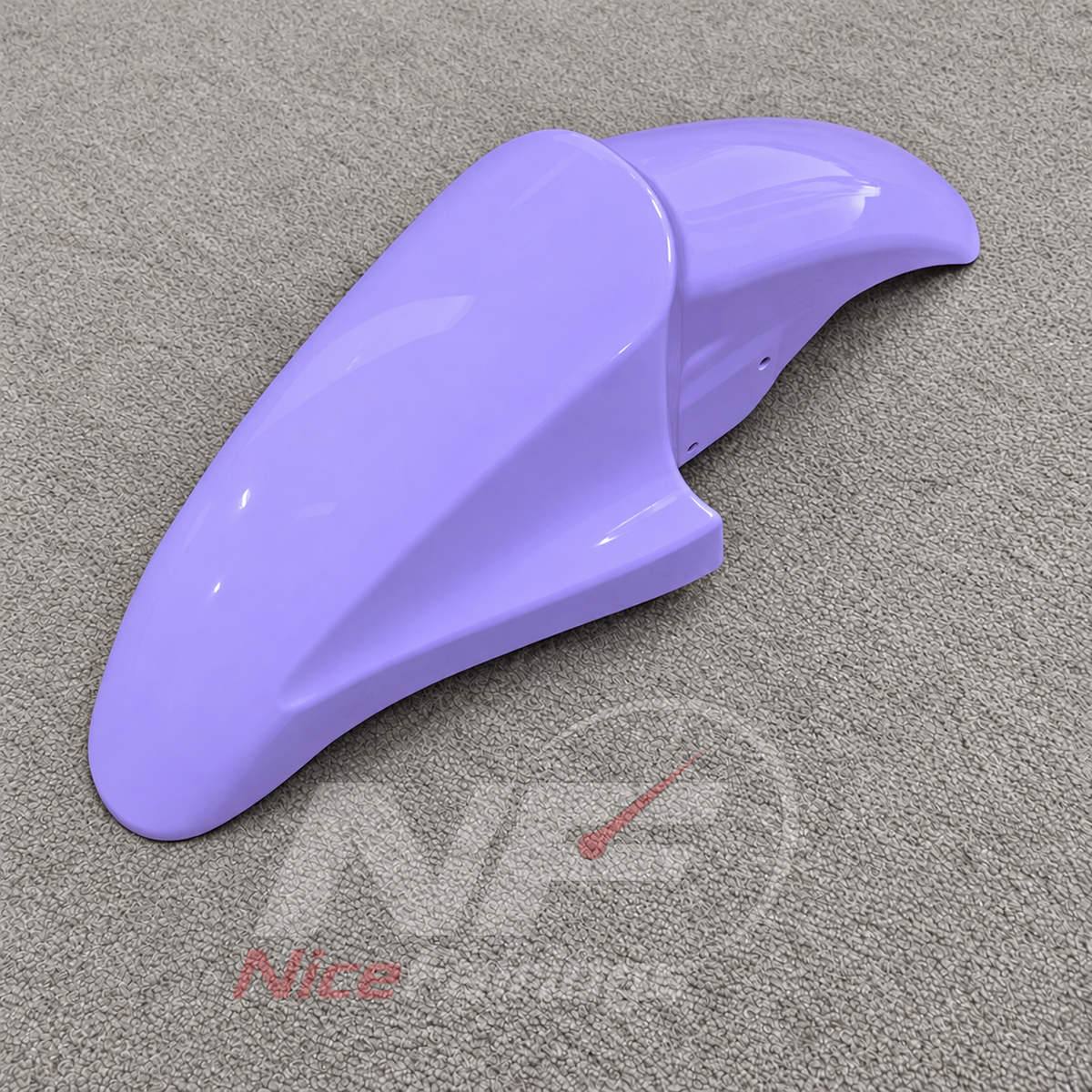 Replacement Fairings Fit 1995-2004 KAWASAKI KLE500 - Injection-Molded ABS Plastic - Lavender | NiceFairings - front angle image