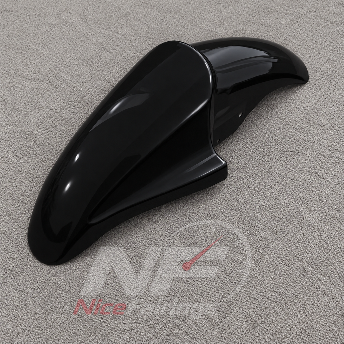Sportbike Fairing Kit Fits 1995-2004 KAWASAKI KLE500 - Injection-Molded ABS Plastic - Sage Green Black | NiceFairings - additional angle image
