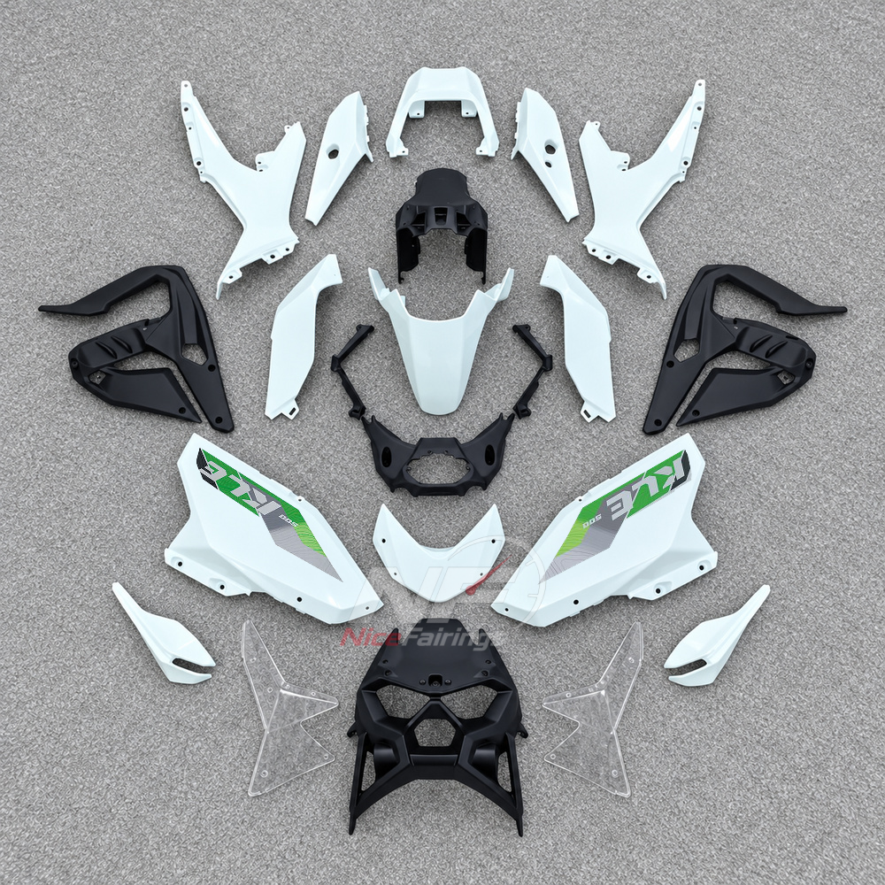 Fairings Kit Fits 2026-2027 KAWASAKI KLE500 - Replacement ABS Plastic - Red | NiceFairings - paint design NO.8 option image