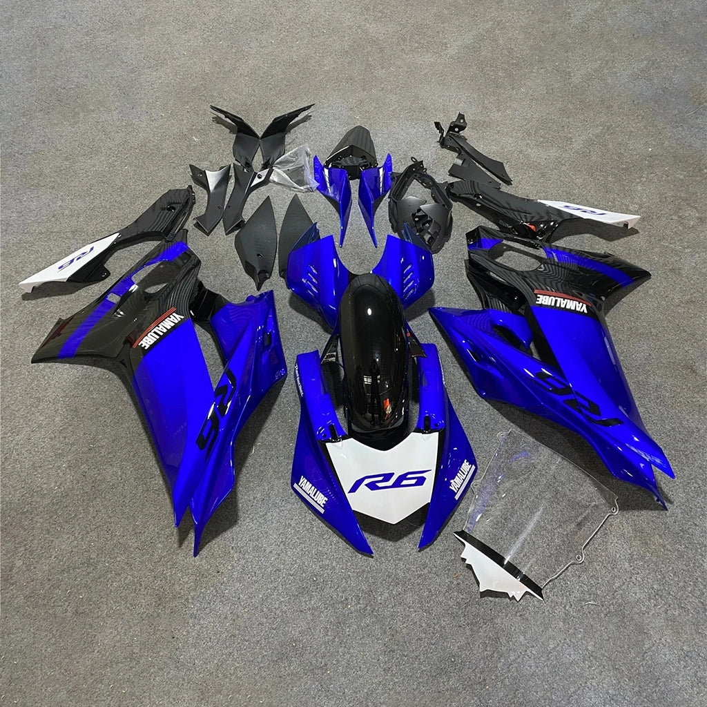 Yamaha YZF-R6 2017-2026 Custom Painted Motorcycle Fairings Panels ABS Bodywork Kit