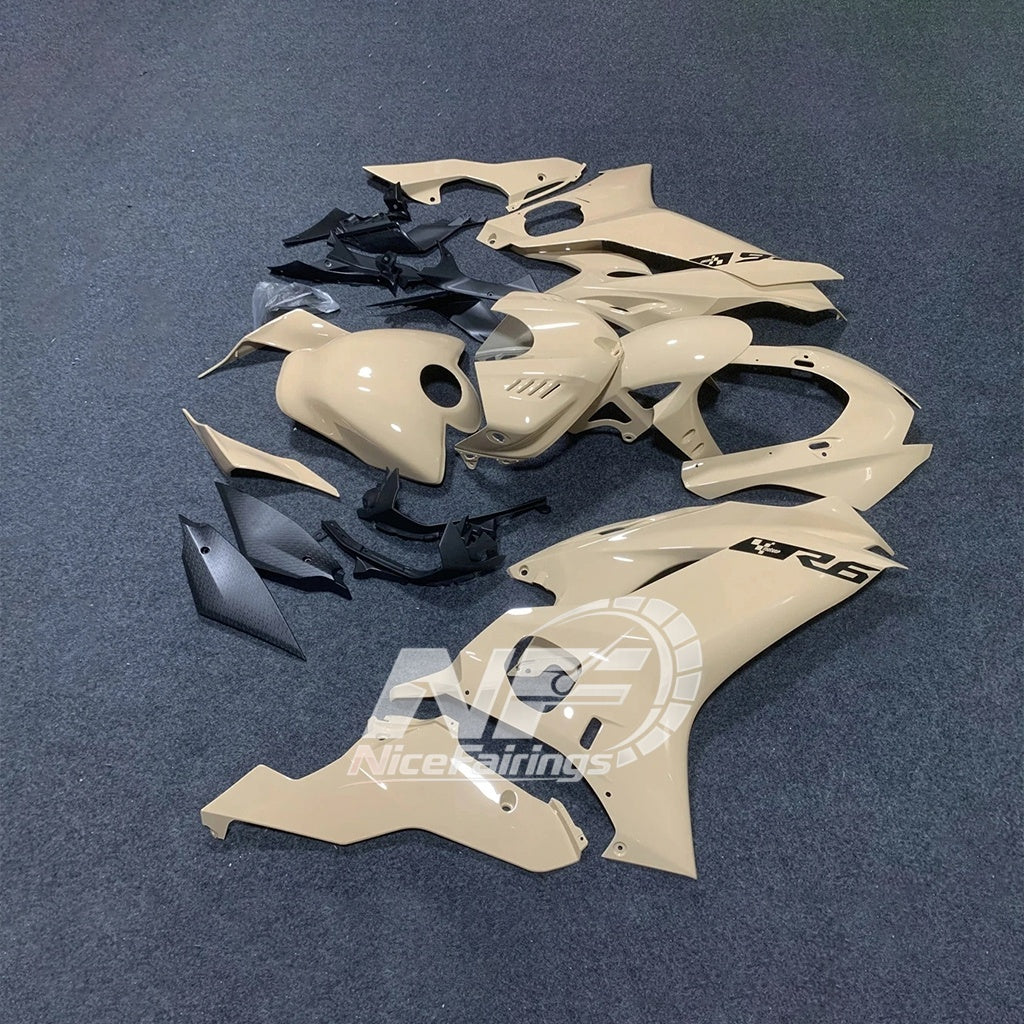 For YAMAHA YZF-R6 2017-2026 YZF R6 Set Custom Painted Aftermarket 100% Fit Bodywork Fairings Kit | NiceFairings - rear angle image