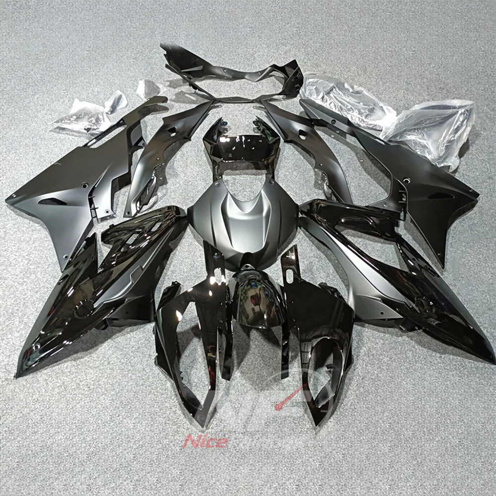 Replacement Fairings Fit 2015-2016 BMW S1000RR - Silver Black - Injection-Molded ABS Plastic | NiceFairings - main product image