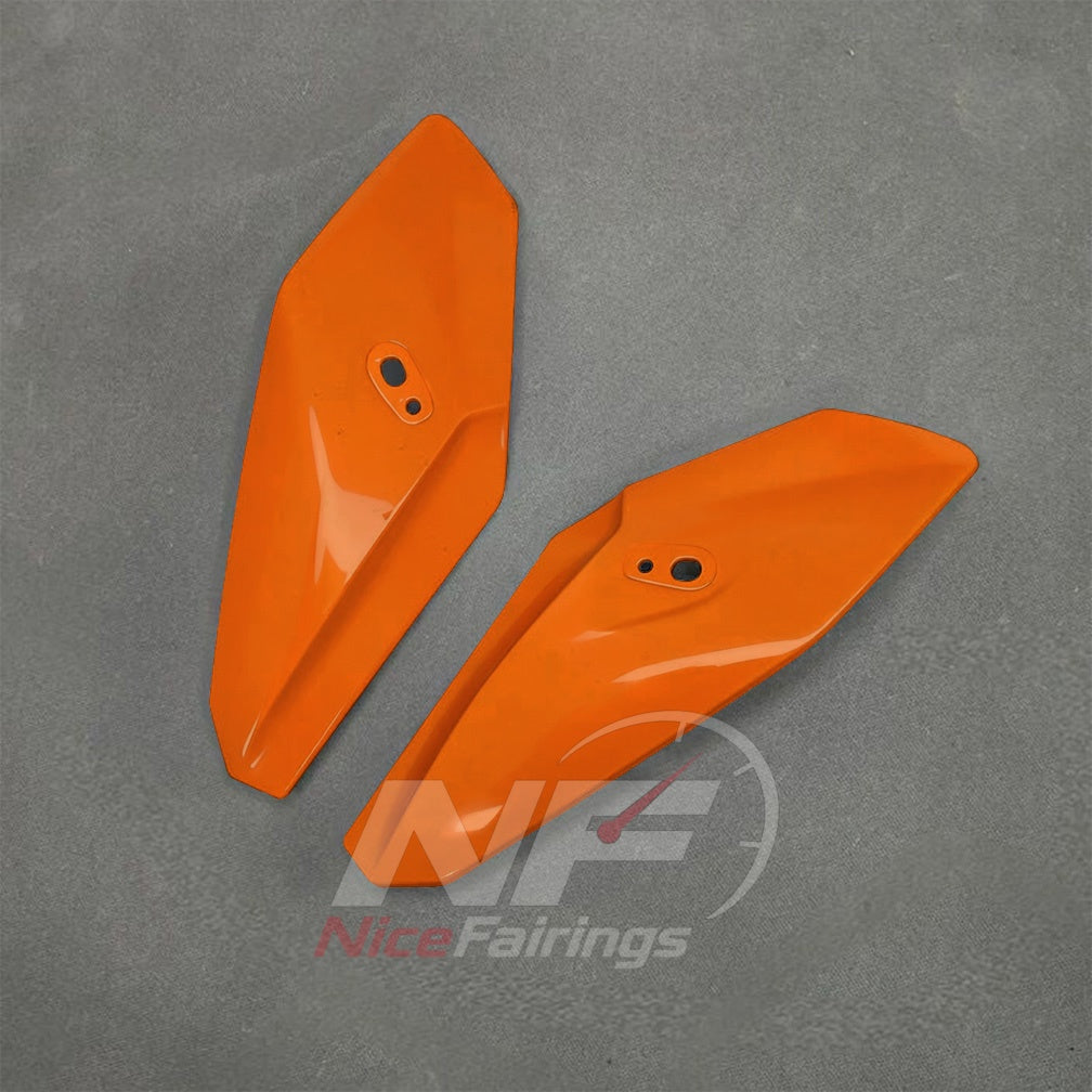 ABS Plastic Fairing Kit Fits 2017-2020 BMW S1000R - Sportbike Bodywork - Green Orange White | NiceFairings - front angle image