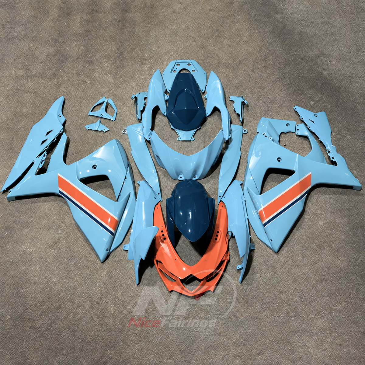 Painted Motorcycle Bodywork Kit Fits Suzuki GSX-R1000 K9 2009-2016 | NiceFairings - main product image