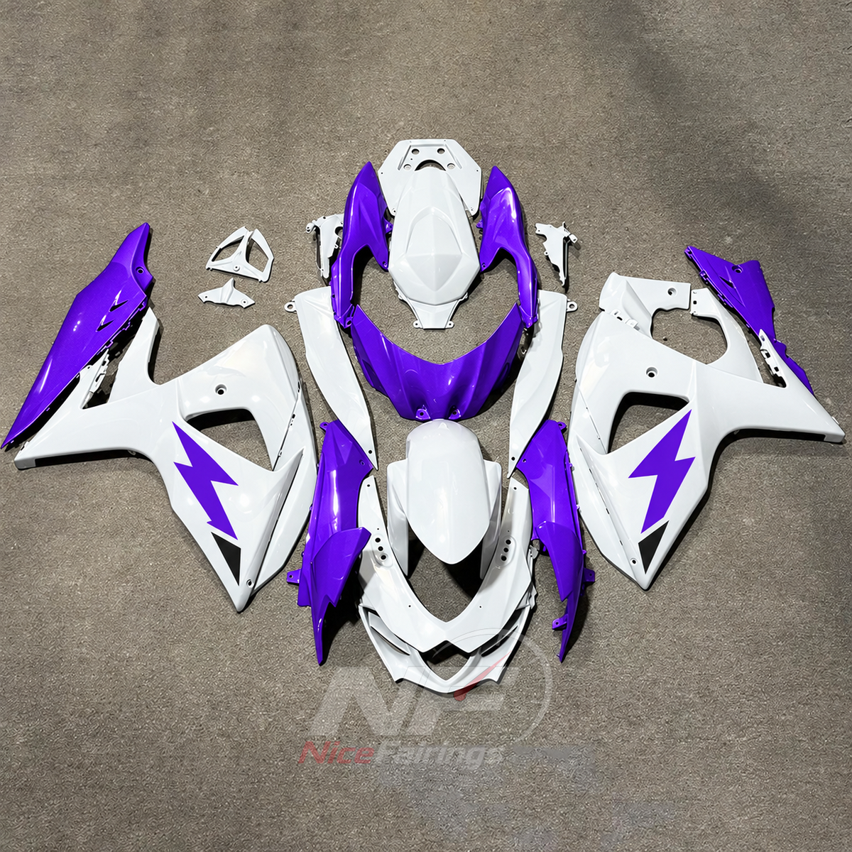 Cowling Panel Set Fits 2009-2016 Suzuki GSX-R1000 K9 | NiceFairings - main product image