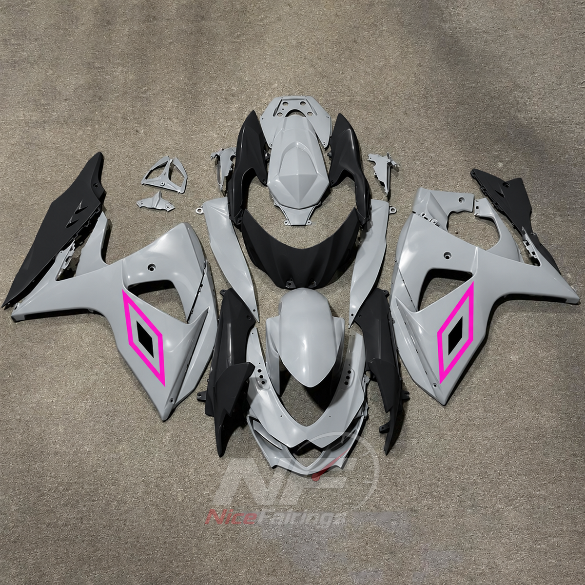 Replacement ABS Injection Fairing Kit Fits Suzuki GSX-R1000 K9 2009-2016 | NiceFairings - main product image