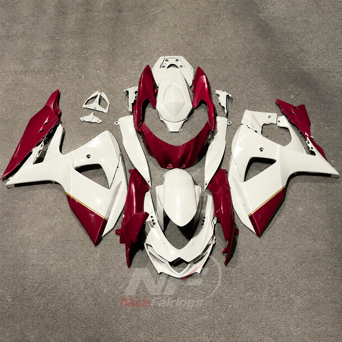 Painted Injection-Molded Fairing Set Fits 2009-2016 Suzuki GSX-R1000 K9 | NiceFairings - main product image
