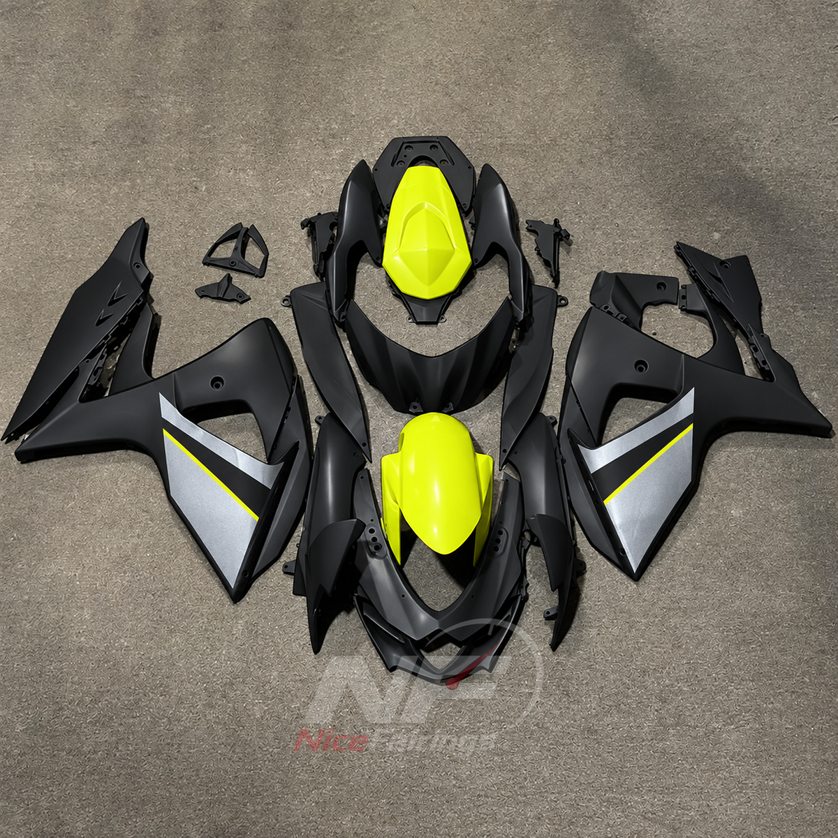 Custom-Painted ABS Plastic Bodywork Kit Fits Suzuki GSX-R1000 K9 2009-2016 | NiceFairings - main product image