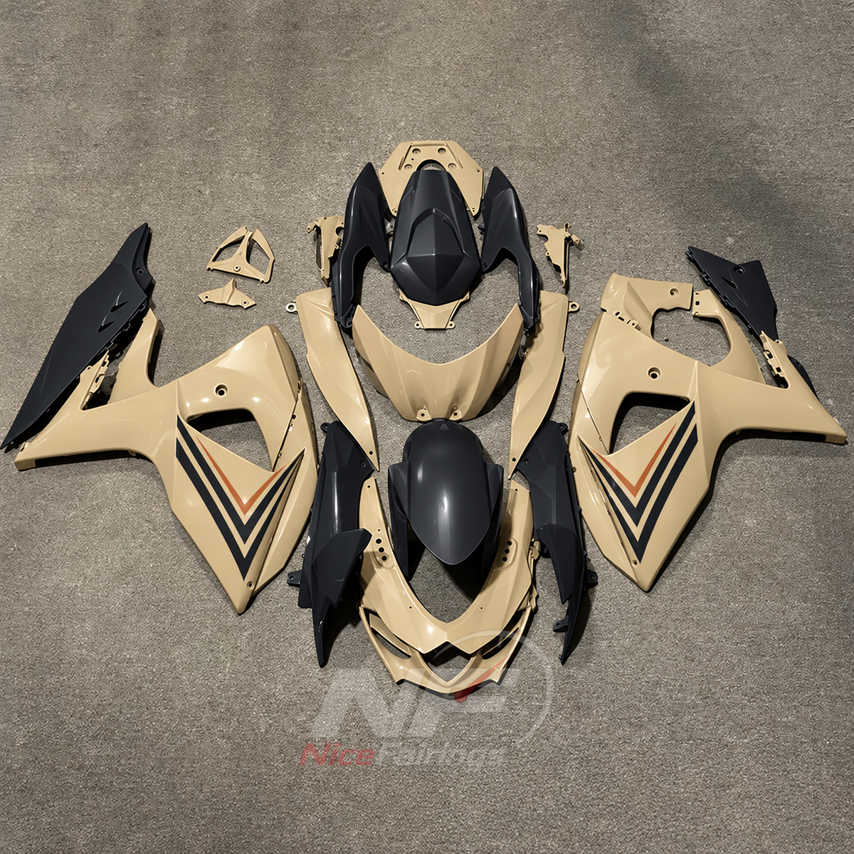 Aftermarket Injection-Molded Bodywork Set Fits 2009-2016 Suzuki GSX-R1000 K9 | NiceFairings - main product image