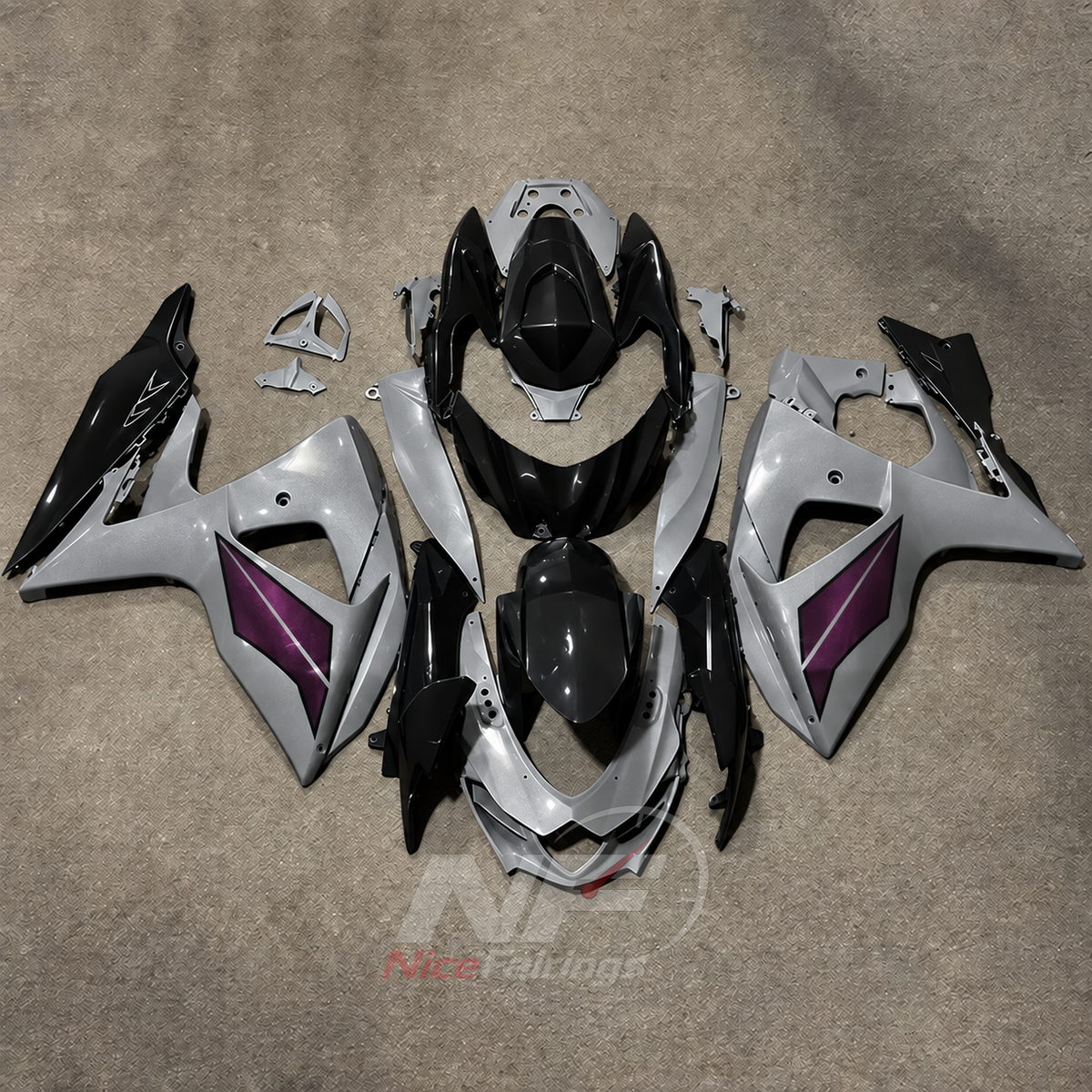 Sportbike Fairing Set Fits 2009-2016 Suzuki GSX-R1000 K9 | NiceFairings - main product image