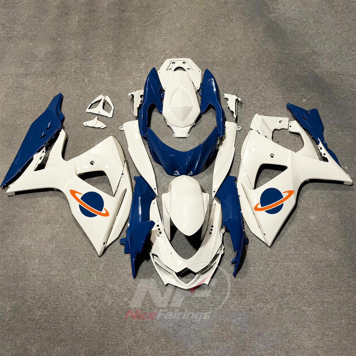 Custom-Painted Motorcycle Bodywork Kit Compatible with Suzuki GSX-R1000 K9 2009-2016 | NiceFairings - main product image