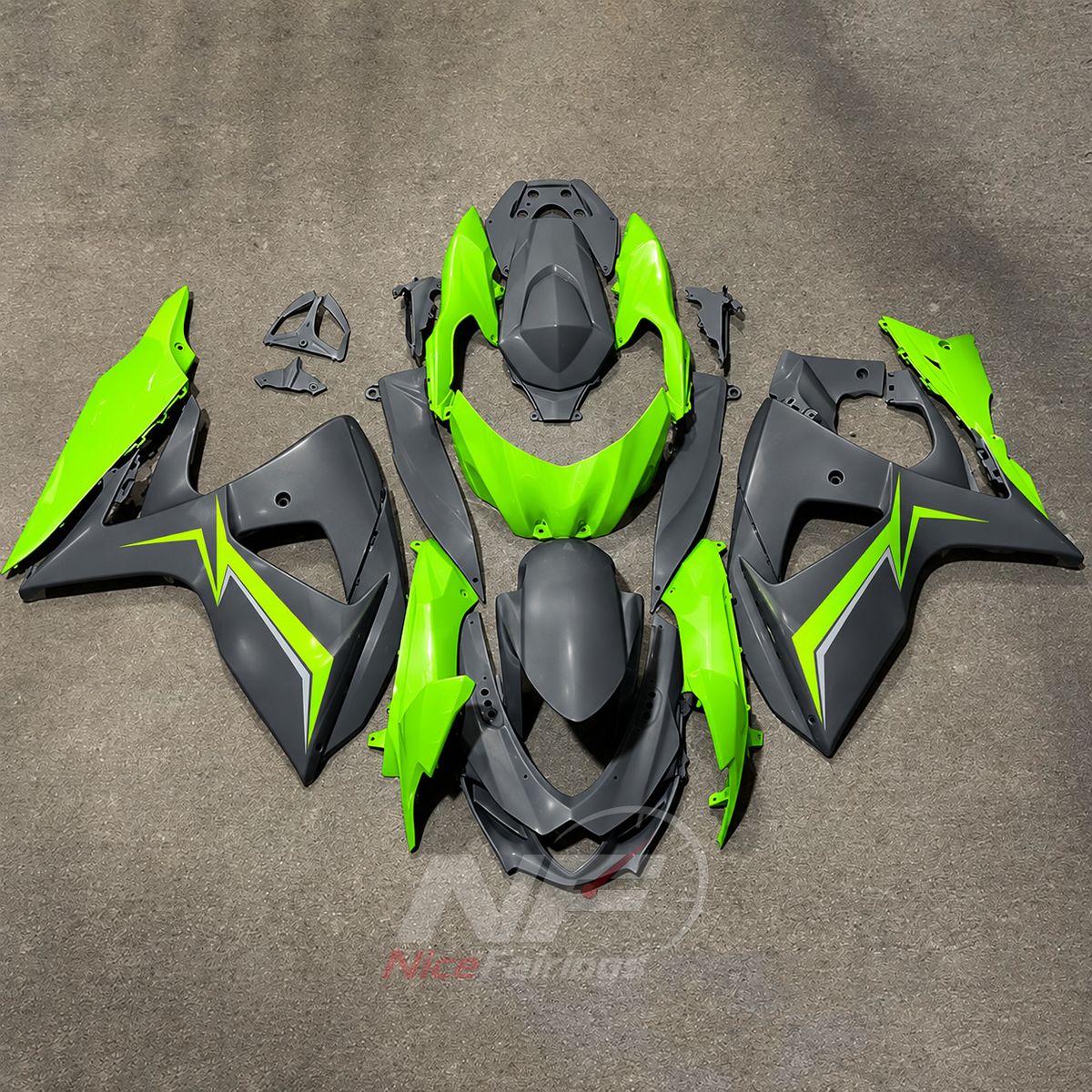Aftermarket Cowling Panel Set Fits Suzuki GSX-R1000 K9 2009-2016 | NiceFairings - main product image