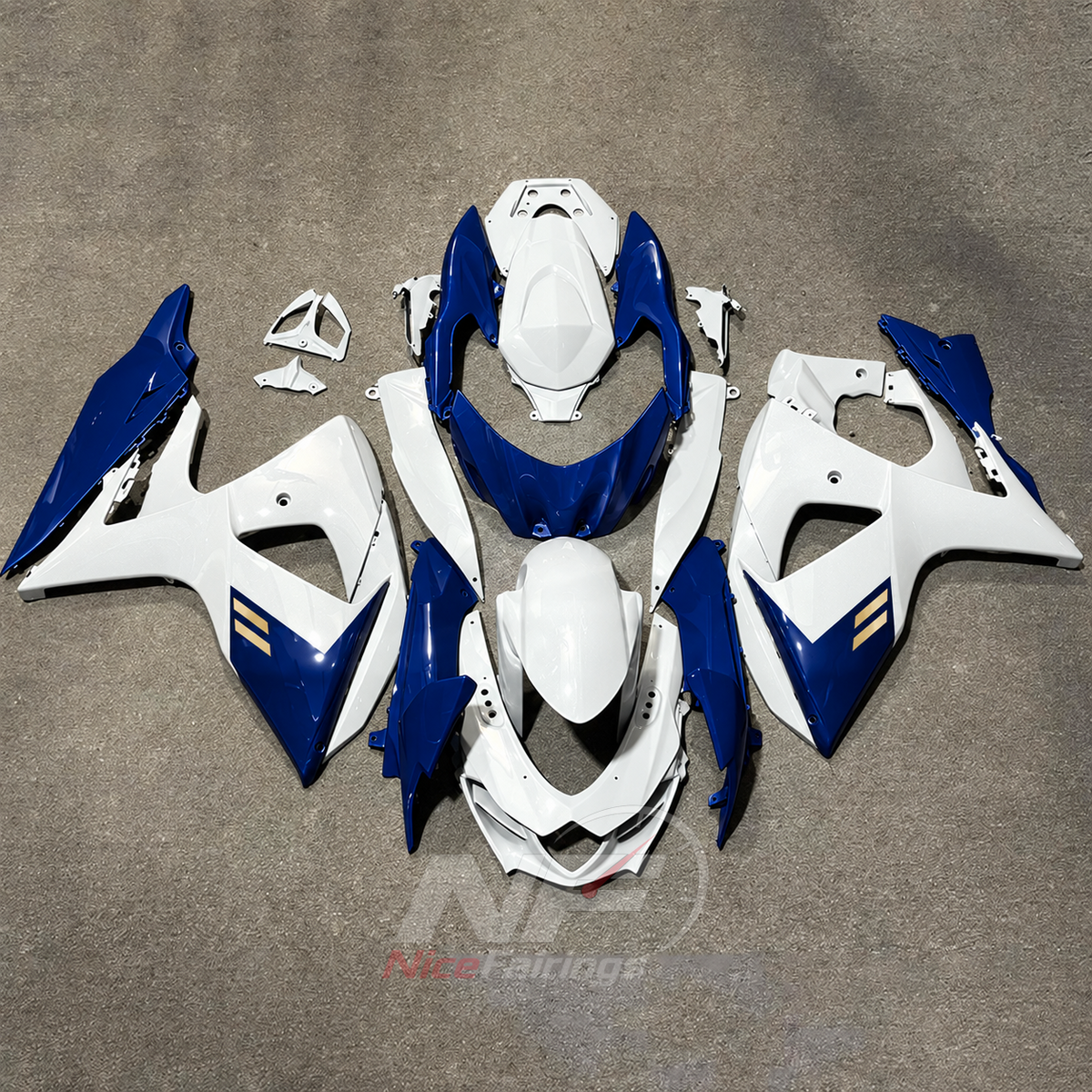 Painted Injection-Molded Cowling Set Compatible with Suzuki GSX-R1000 K9 2009-2016 | NiceFairings - main product image