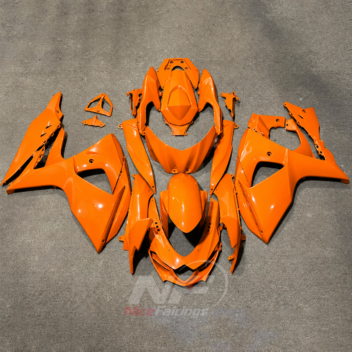 Custom-Painted Motorcycle Fairing Kit Fits 2009-2016 Suzuki GSX-R1000 K9 | NiceFairings - main product image