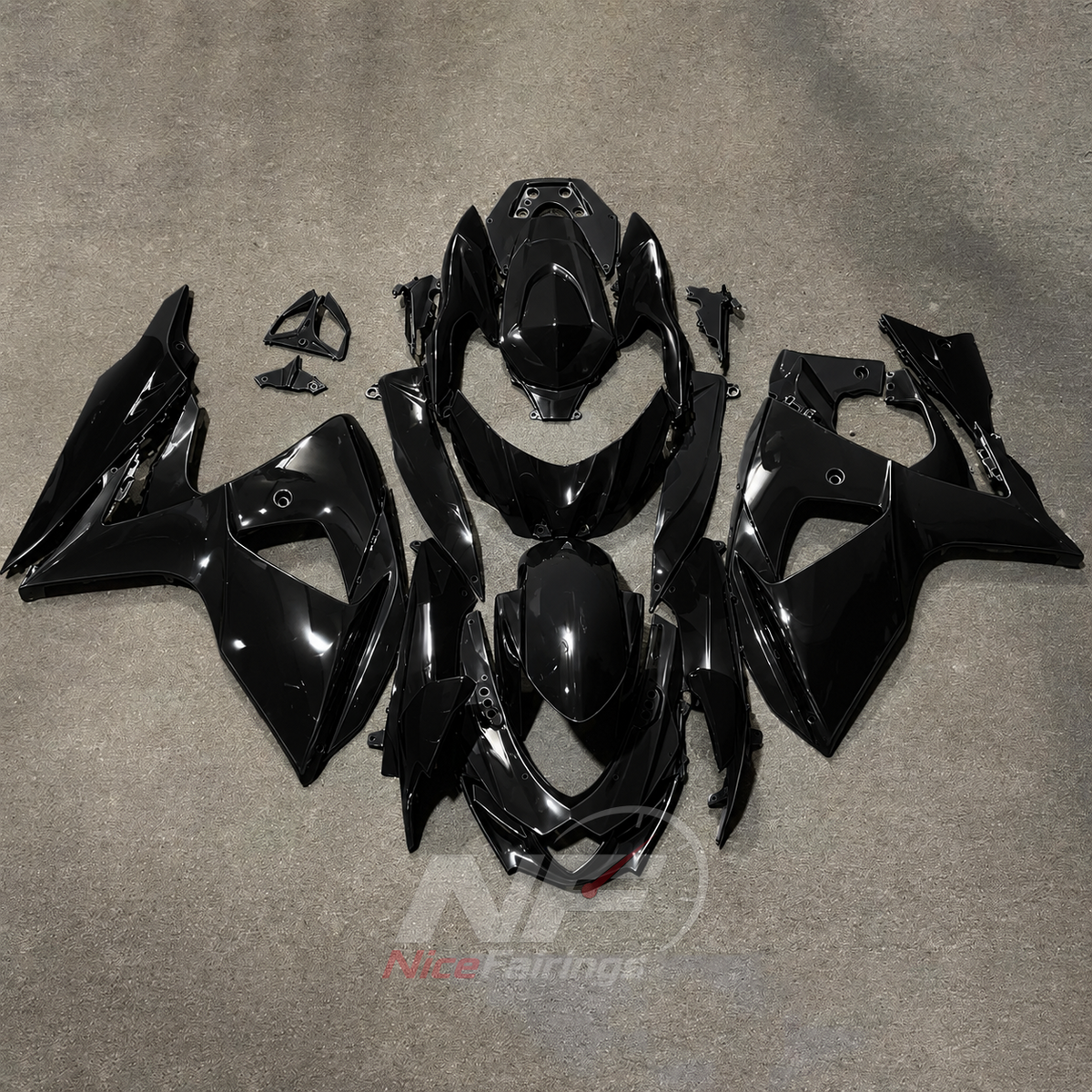 Custom-Painted Injection-Molded Fairing Set Fits Suzuki GSX-R1000 K9 2009-2016 | NiceFairings - main product image