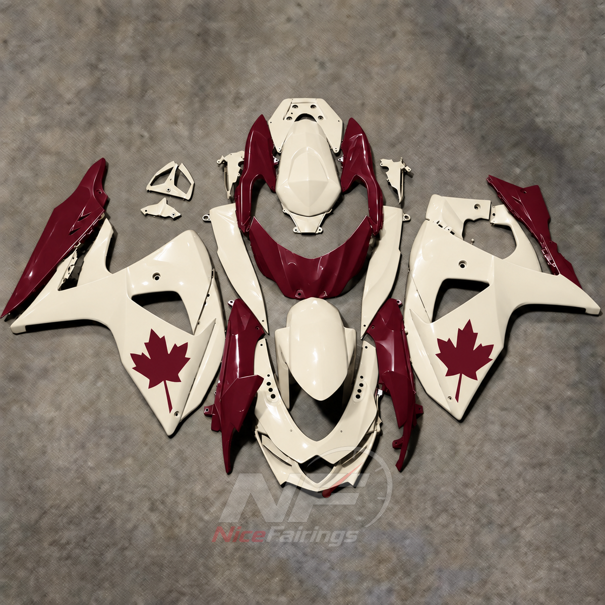 Painted Injection-Molded Bodywork Set Fits Suzuki GSX-R1000 K9 2009-2016 | NiceFairings - main product image