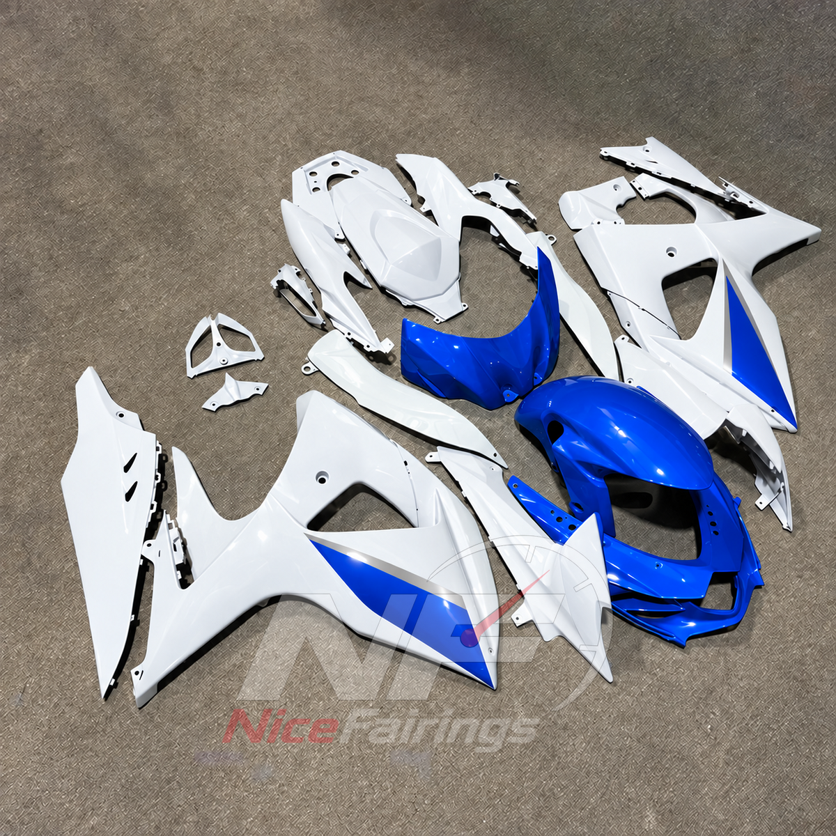 Aftermarket Sportbike Fairing Set Fits Suzuki GSX-R1000 K9 2009-2016 | NiceFairings - side angle image
