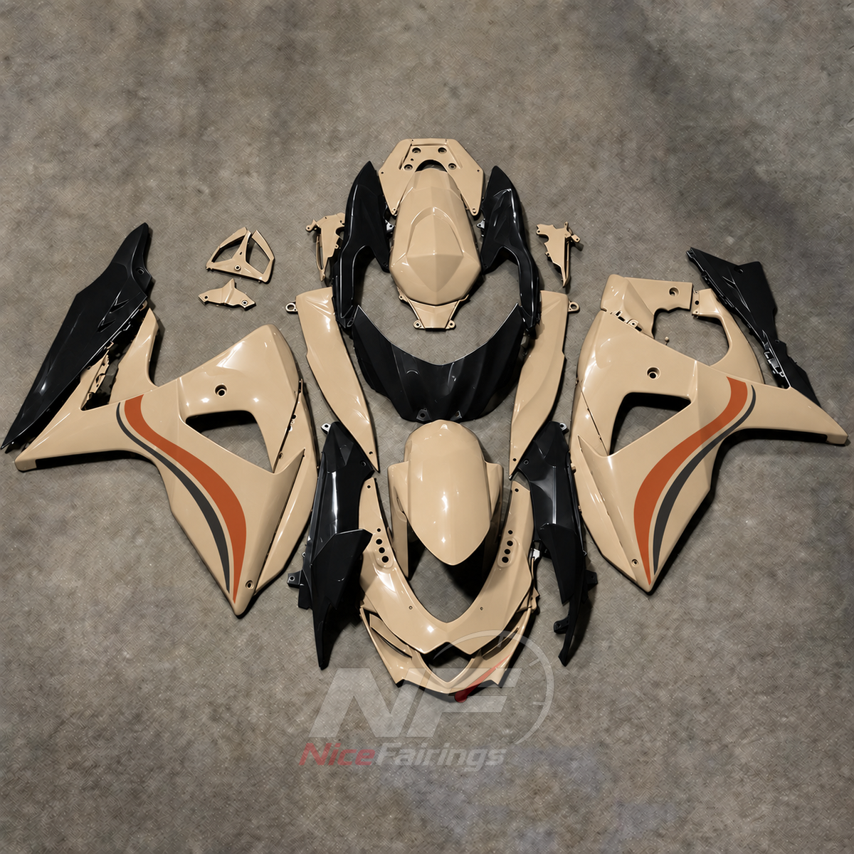 Replacement Motorcycle Bodywork Kit Fits 2009-2016 Suzuki GSX-R1000 K9 | NiceFairings - main product image