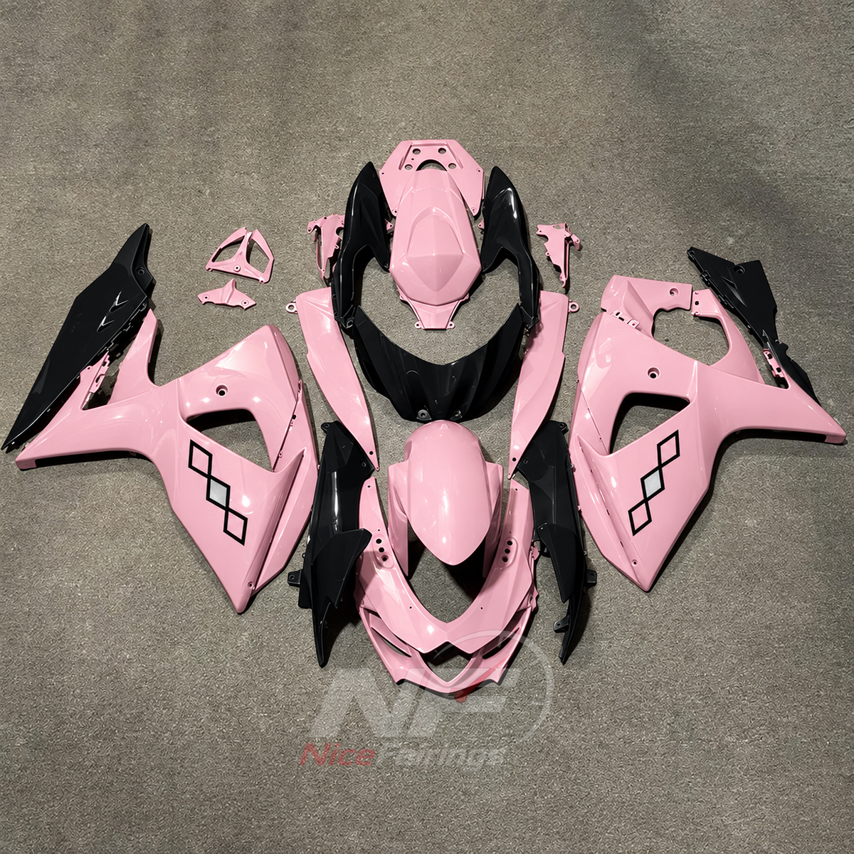 Painted ABS Plastic Fairing Set Fits 2009-2016 Suzuki GSX-R1000 K9 | NiceFairings - main product image