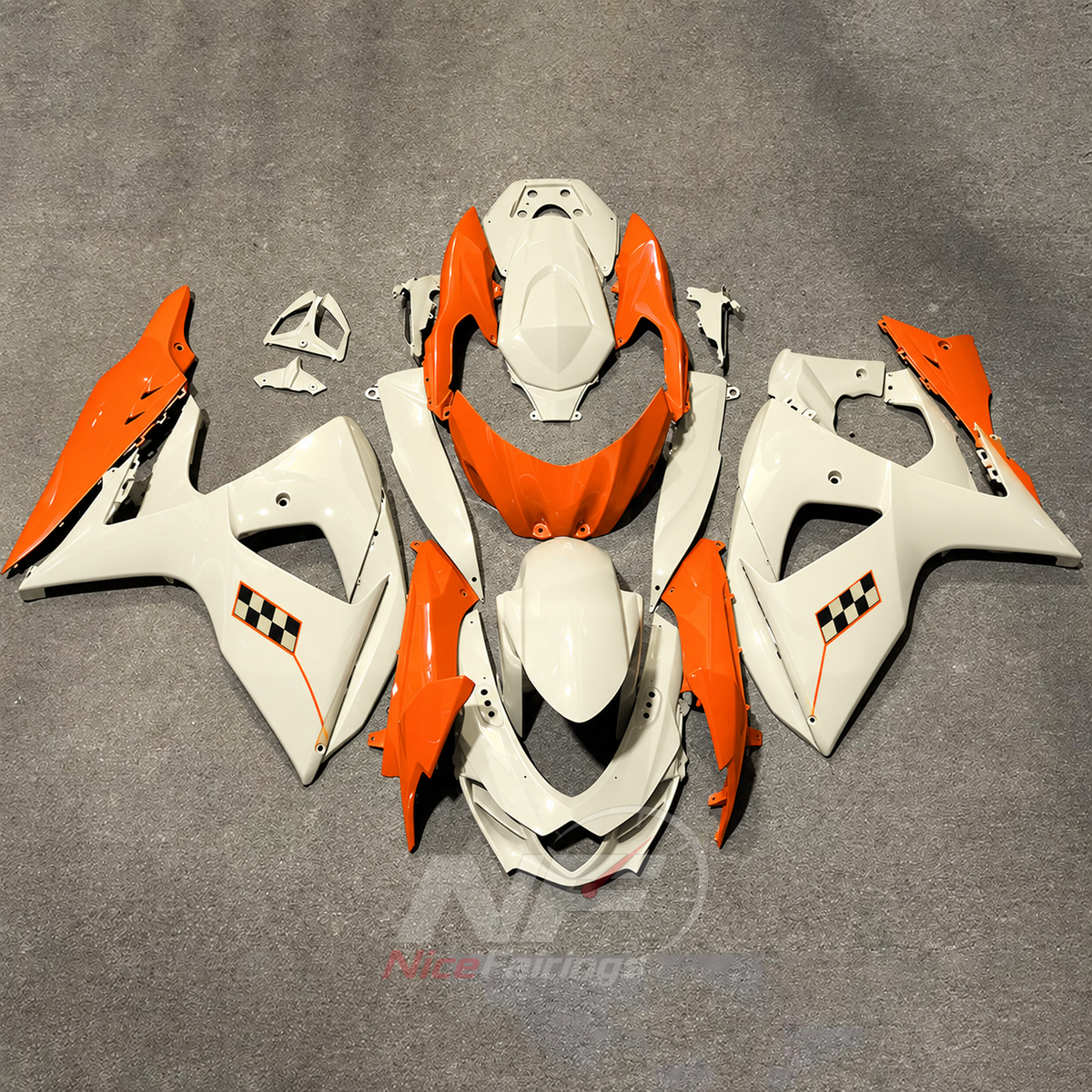 Aftermarket ABS Injection Fairing Kit Fits 2009-2016 Suzuki GSX-R1000 K9 | NiceFairings - main product image