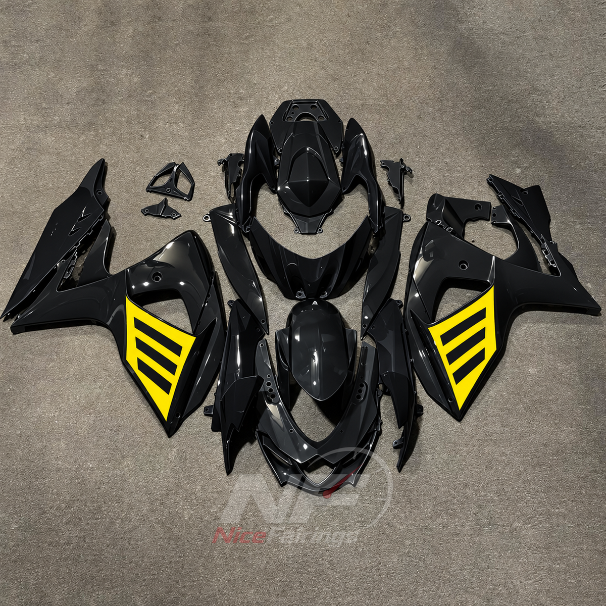 ABS Plastic Bodywork Kit Fits 2009-2016 Suzuki GSX-R1000 K9 | NiceFairings - main product image