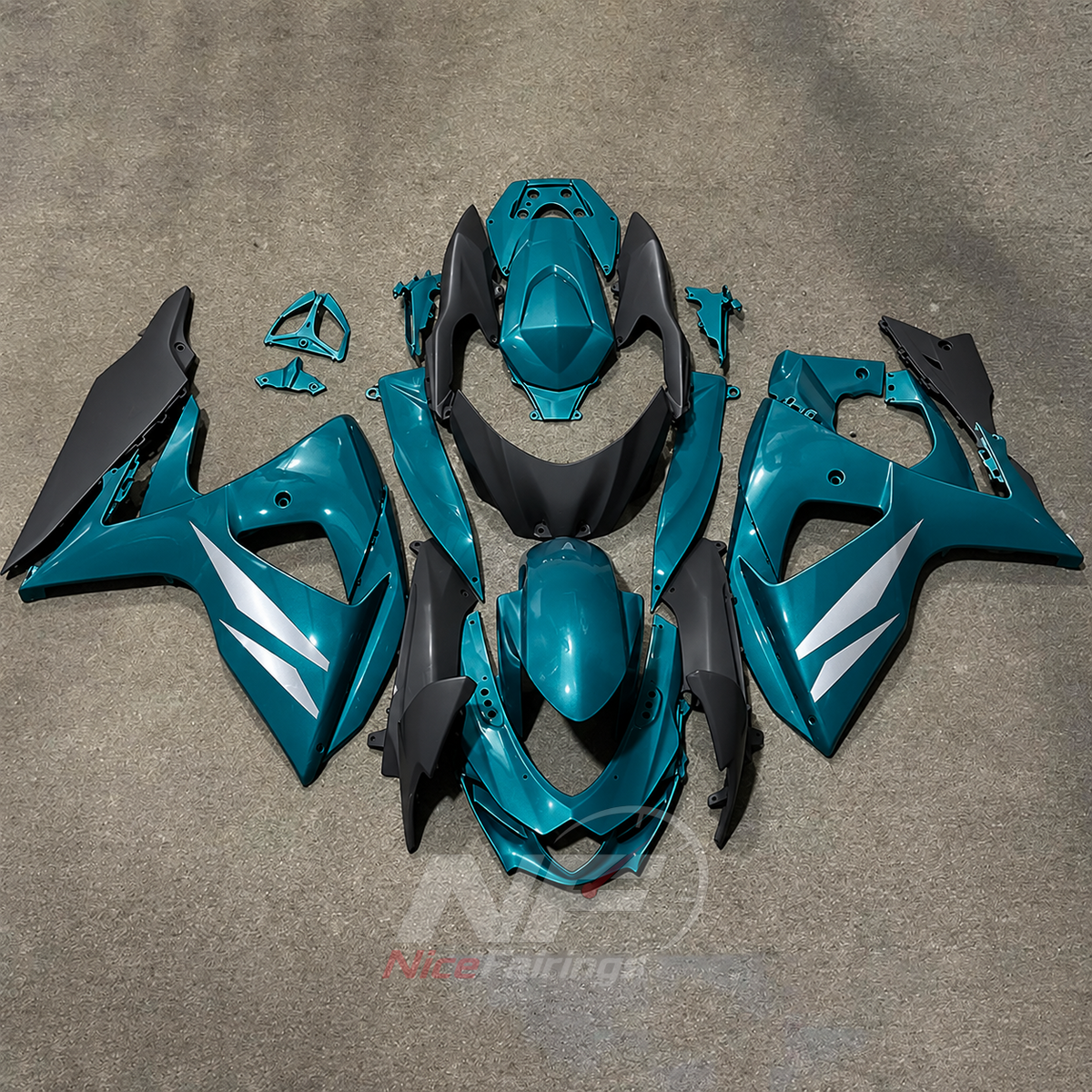 Aftermarket ABS Fairing Panel Kit Fits Suzuki GSX-R1000 K9 2009-2016 | NiceFairings - main product image